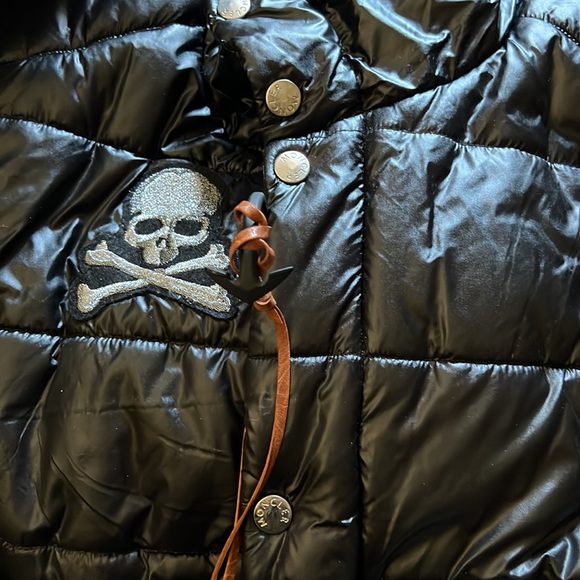 NEW MIANSAI ANCHOR MEN BRACELET GENUINE LEATHER METAL HOOK NECKLACE CUFF BROWN X - Picture 8 of 13